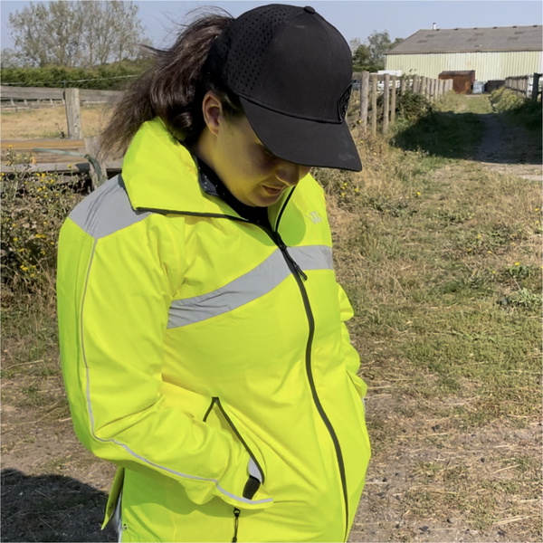 Woof Wear Dames All Season Rijjacket WA0022-VZYE - Hi Viz Gele